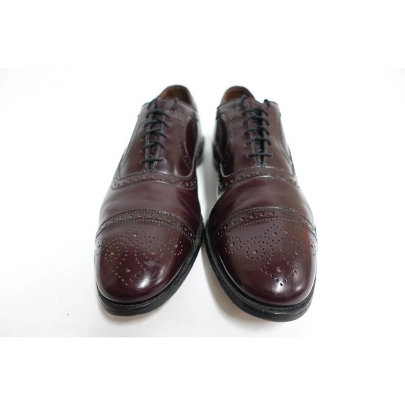 ALLEN EDMONDS Men Dress Shoes Strand Vintage Red 13A-US/12.5UK/48 Narrow Cap-Toe main image 5